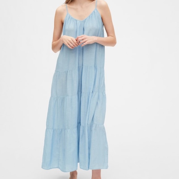 Free People Dresses & Skirts - Free People Crinkle Gauze Maxi Dress
